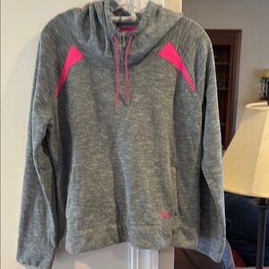 Under Armour Women's Gray and Pink Sweater
